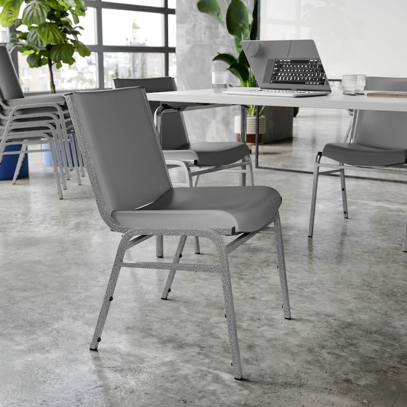 Heavy Duty Stack Chair - 21"D x 19.75"W x 31.25"H
