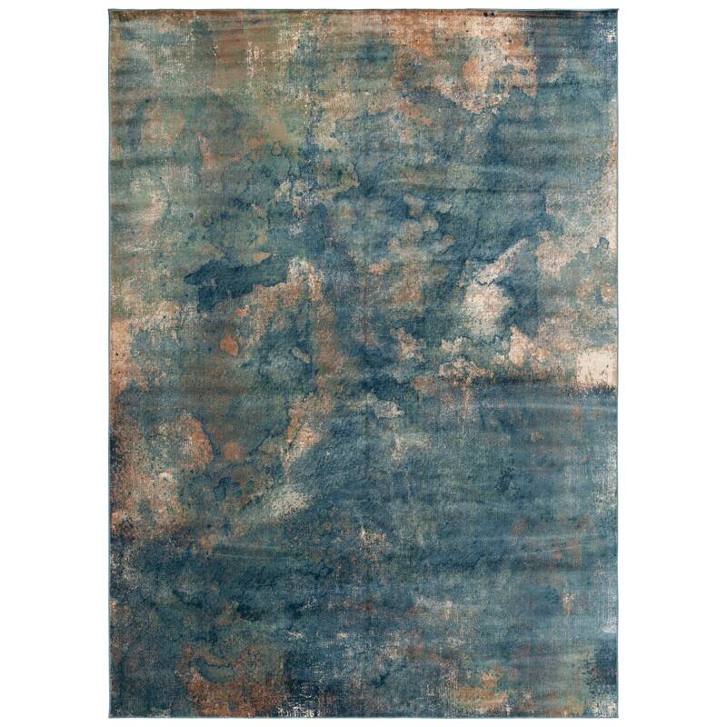 SAFAVIEH Constellation Vintage Boho Trini Modern Abstract Viscose Rug