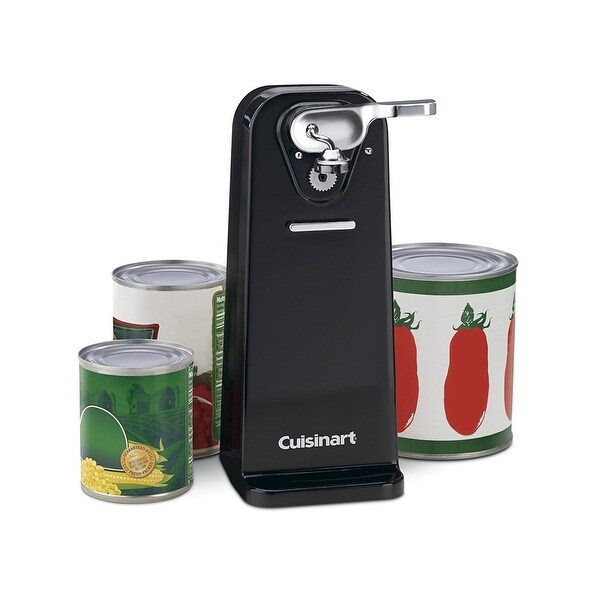 Black New Cuisinart Cco 50bkn Deluxe Electric Can Opener Kitchen Appliances