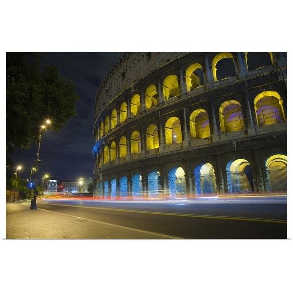 "The Colosseum in Rome" Poster Print