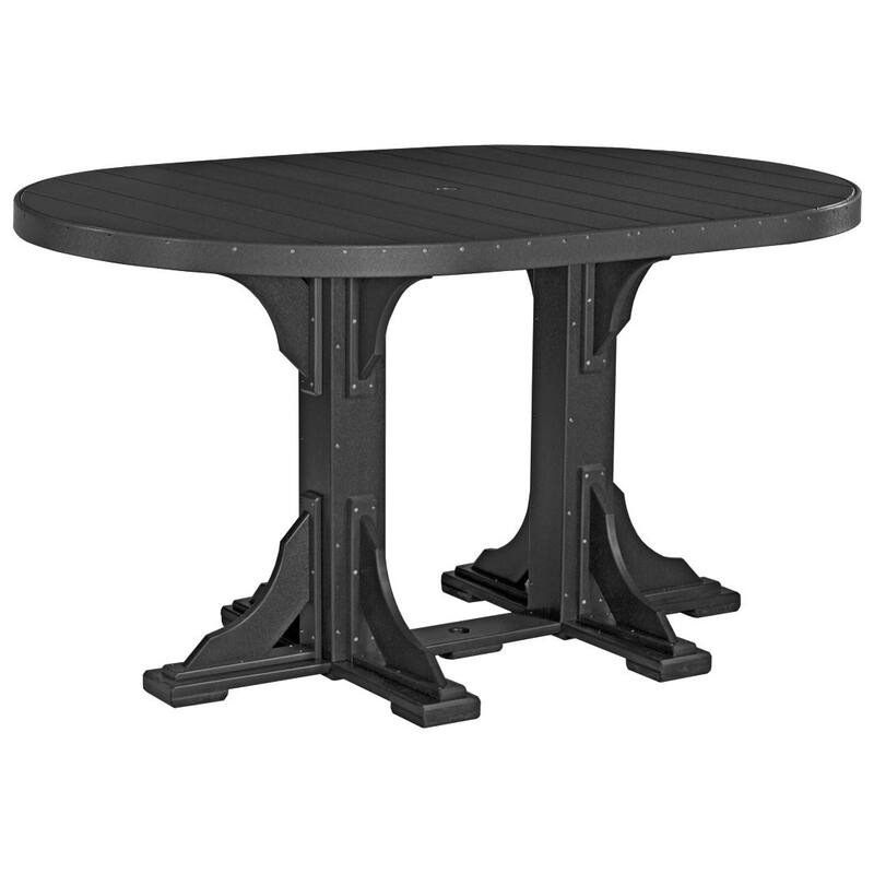 Poly Lumber Oval Table