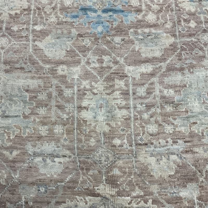 HERAT ORIENTAL Handmade Vegetable Dyed Oushak Wool Rug - 8'2" x 10'