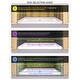 preview thumbnail 13 of 26, DreamLine Unidoor Plus 43-43 1/2 in. W x 72 in. H Frameless Hinged Shower Door - 43" - 43.5" W - 43" - 43.5" W