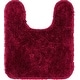 preview thumbnail 111 of 131, Mohawk Home Machine Washable Big One Bath Mat 1'8" x 2' Contour - Burgundy