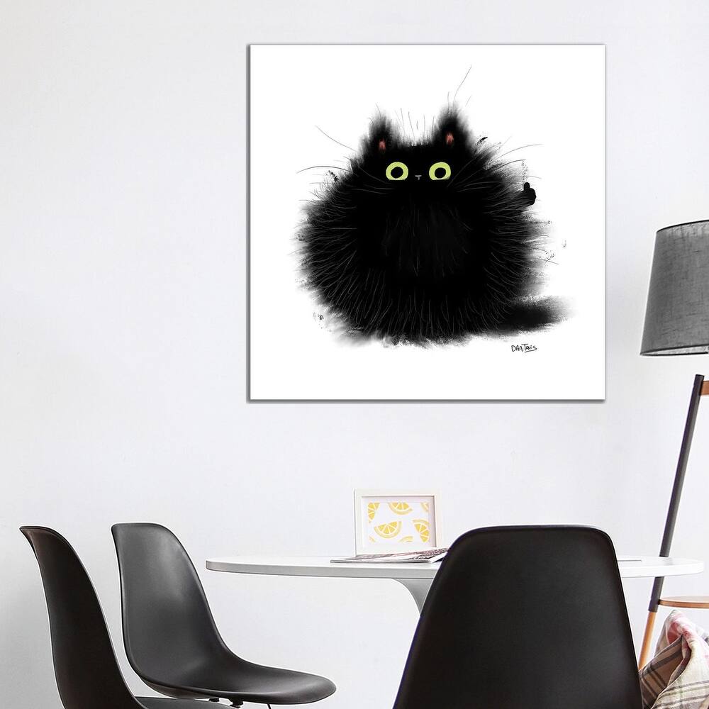 iCanvas "Thumbs Up Cat." by Dan Tavis Canvas Print