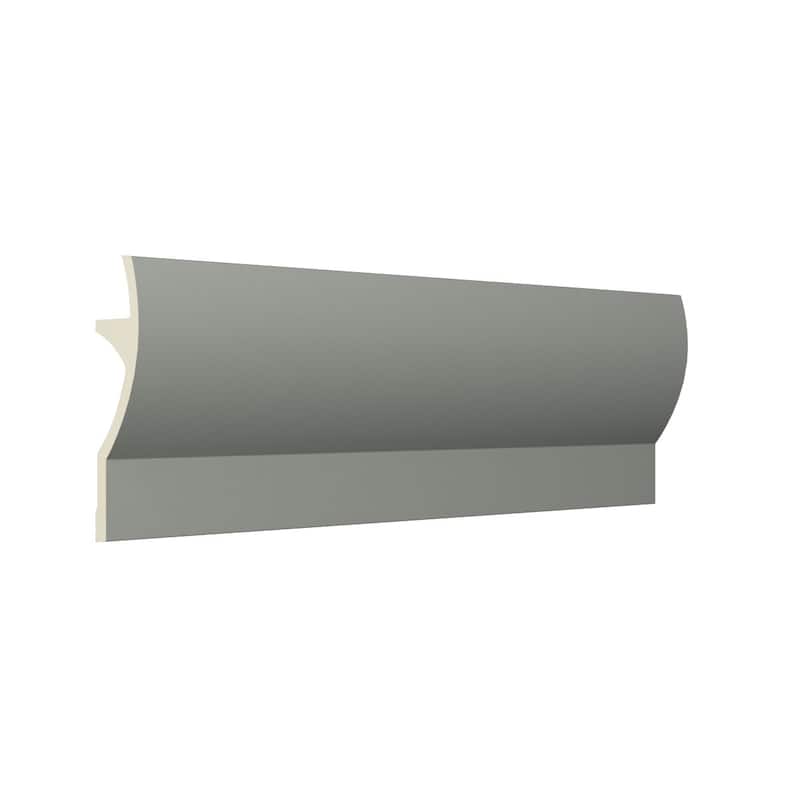 11"H x 2 3/4"P x 96"L Faline Crown Moulding - 1-Pack