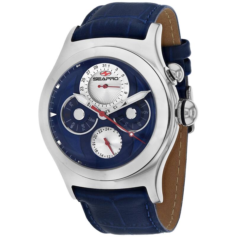 Seapro Men's Chronoscope Blue Dial Watch - SP0132 - 6 (36)