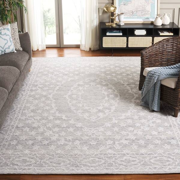 slide 2 of 16, SAFAVIEH Handmade Ebony Shulamith Modern Wool Rug
