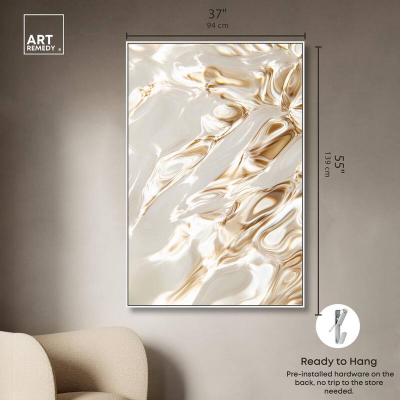 Light Reflections II Canvas by Art Remedy