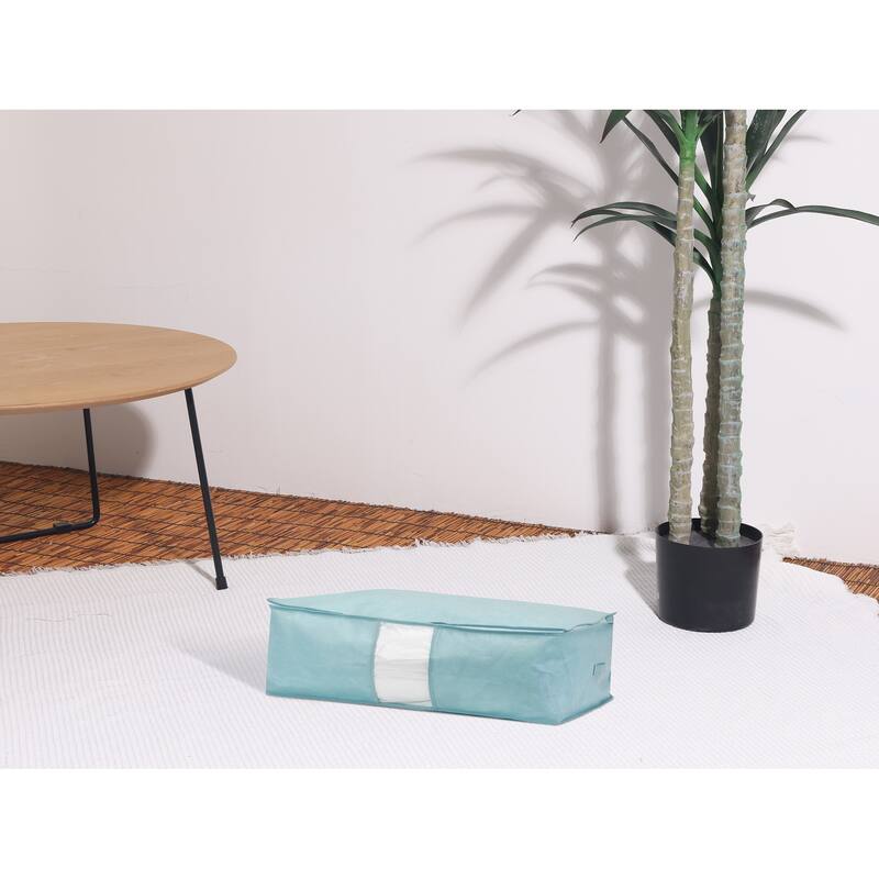 1 Pack Clothes Storage, Storage Bags, Moving Bags for Organizing Bedroom, Clothing, Closet Organizers and Storage with Handles