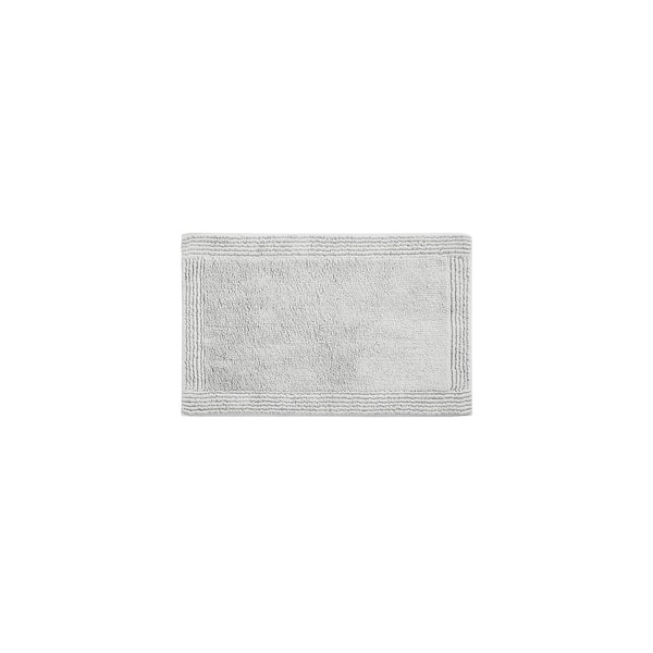 Madison Park Signature Splendor 100-percent Cotton Tufted 3000 GSM Reversible Bath Rug - 21x34" - Grey