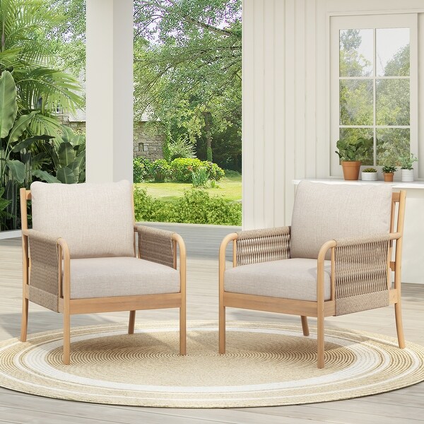 Christopher Knight Home - Casper Outdoor Club Chair Acacia Wood