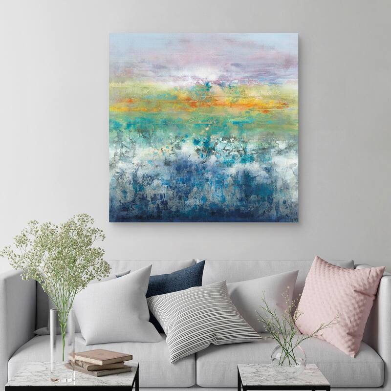 Opalescent Sea by K. Nari Canvas Art Print