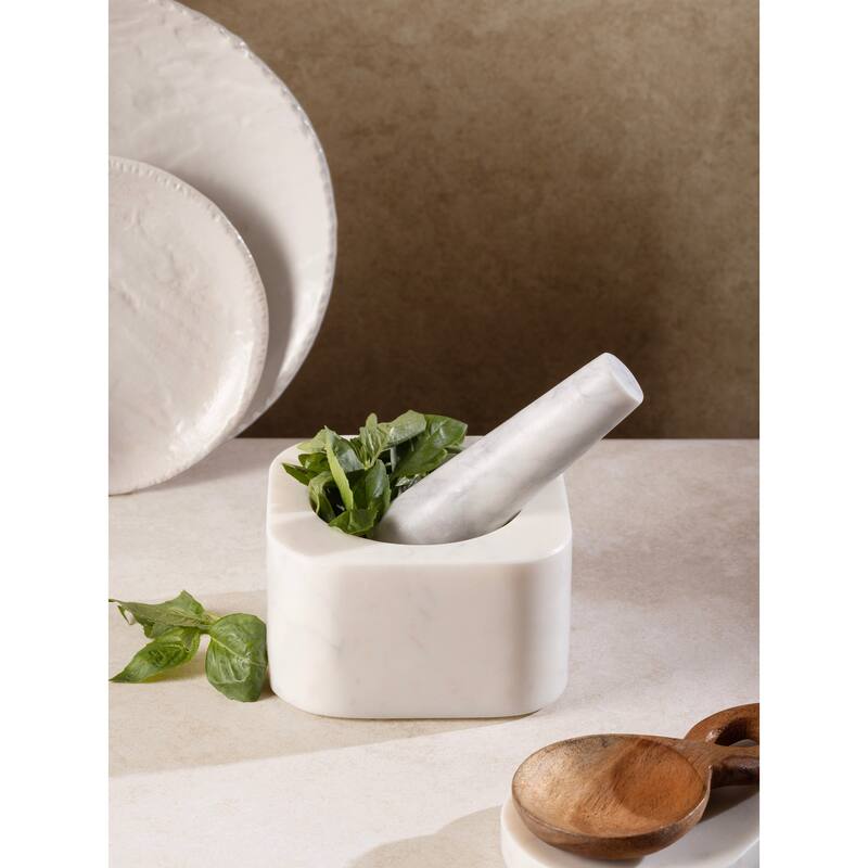 Noble Marble Mortar and Pestle - 5.5"