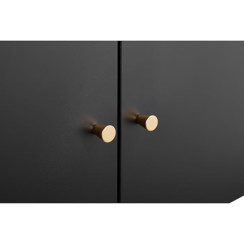 Metal Double-Door Printer Cabinet - 360° Lockable Casters, Crafted From Steel