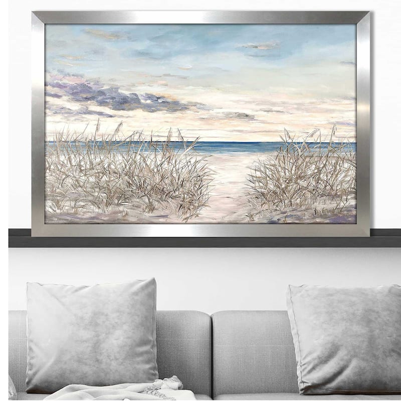 "Peaceful Beaches" Print on Acrylic.