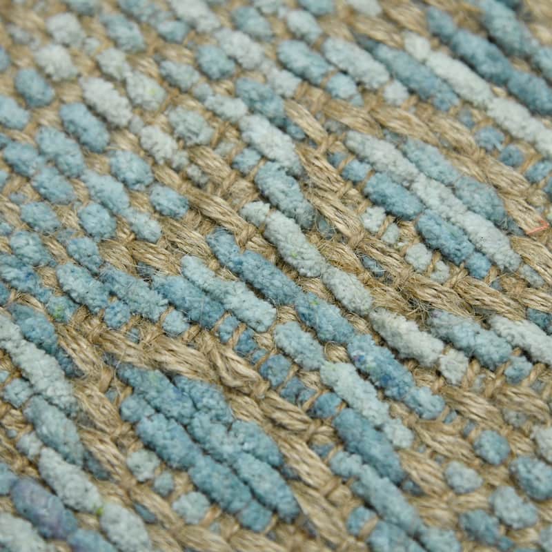 Sasha Sinae All-Natural Jute & Rayon Flatweave Area Rug