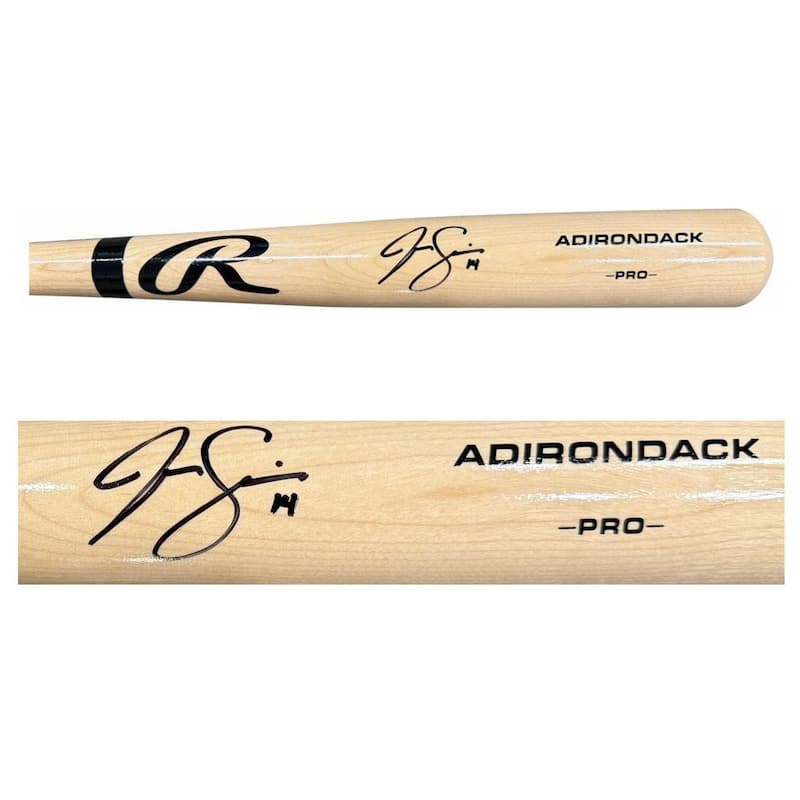 Jac Caglianone Autographed Kansas City Royals Signed 34" Baseball Bat Fanatics Authentic COA - 8' x 11'