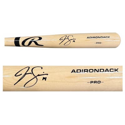 Jac Caglianone Autographed Kansas City Royals Signed 34" Baseball Bat Fanatics Authentic COA - 8' x 11'