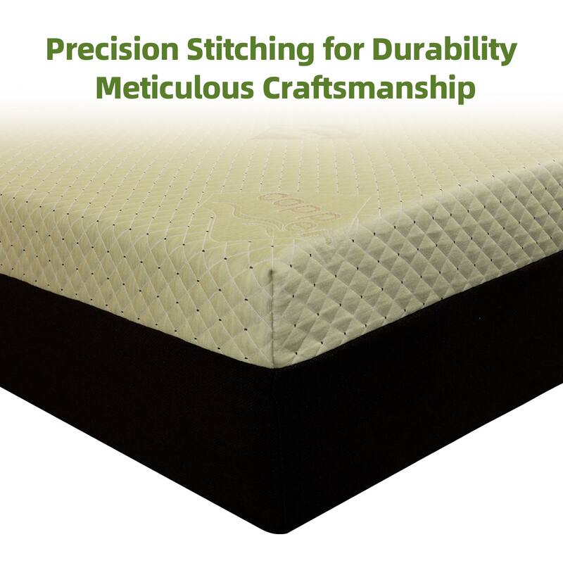 12-Inch Queen Mattress Copper Infused Cooling Gel Foam Bed, 7-Zone Pressure Relief, Air Layer Comfort Cover