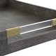 preview thumbnail 4 of 3, Uttermost Wessex Gray Tray