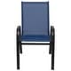 preview thumbnail 43 of 55, Outdoor Stacking Sling Patio Chairs (Set of 4)