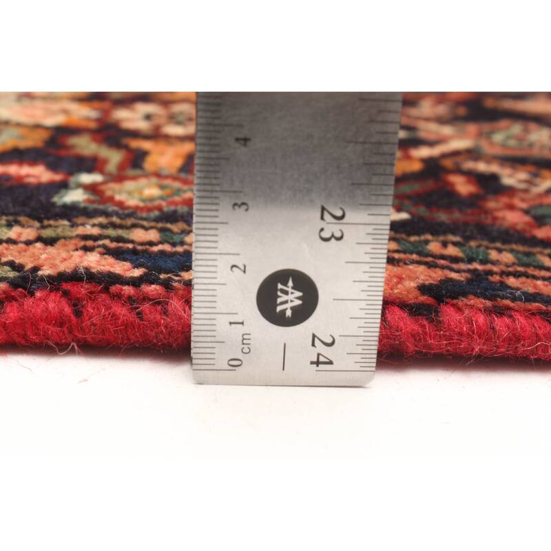 ECARPETGALLERY Hand-knotted Andelz Dark Navy Wool Rug - 2'5 x 8'11