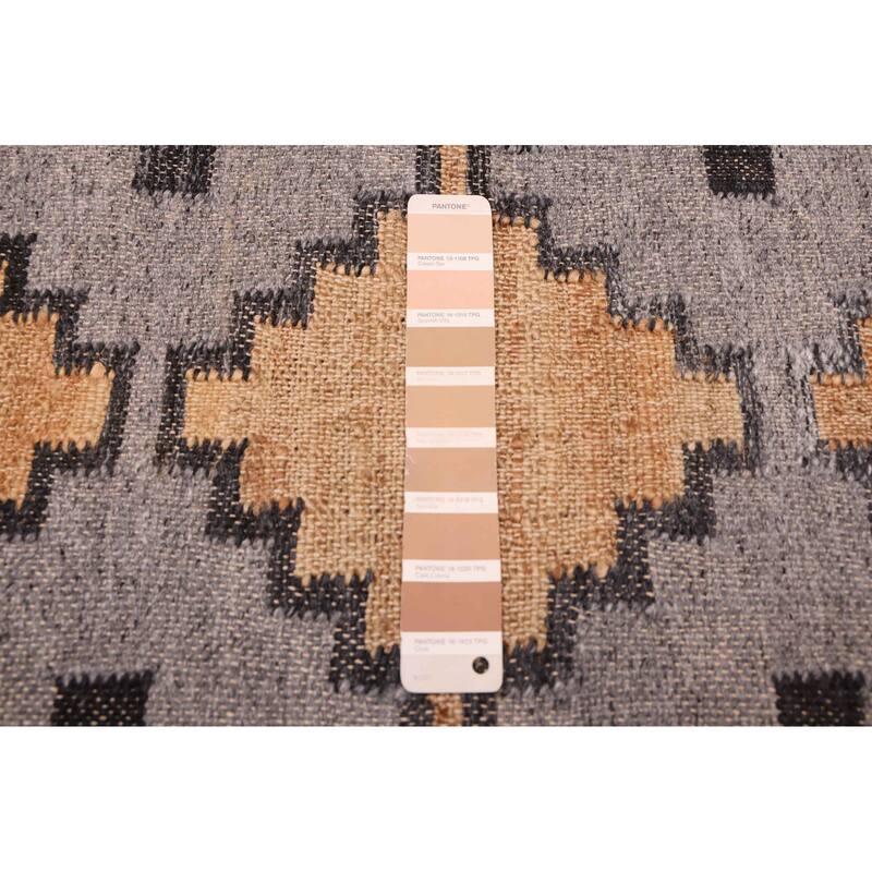 ECARPETGALLERY Flat-Weave Palas Denizli Tan Kilim - 5'3 x 7'8