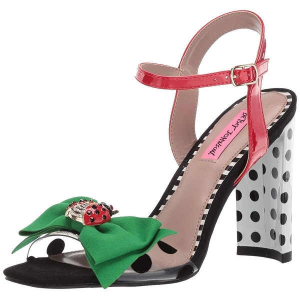 betsey johnson bloomer flat sandals