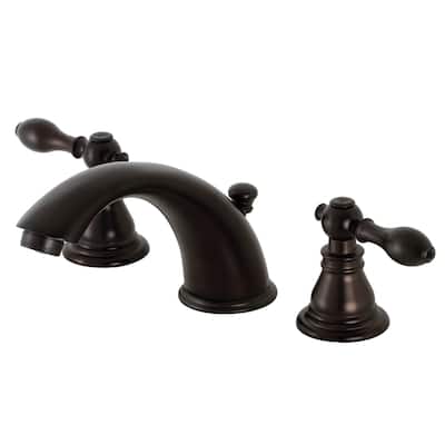 Kingston Brass American Classic Deck Mount Widespread Bathroom Faucet