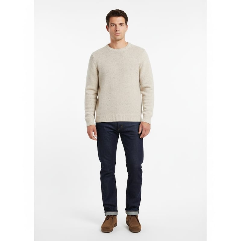 James Campbell Men's Donegal Sweater