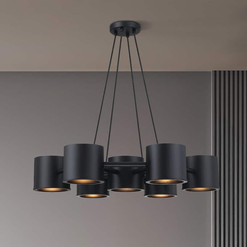 Designers Fountain D353C-7CH Fleur Oasis 7 Light 30" Wide Chandelier