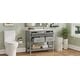 preview thumbnail 38 of 56, Christopher Knight Home - Eric 36" Bathroom Vanity with Ceramic Sink