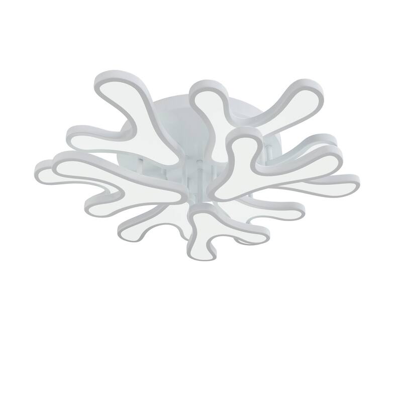 Creative Multi Branch Shape LED Semi Flush Mount Ceiling Lamp