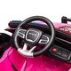 preview thumbnail 55 of 57, Dodge Charger 12V Kids Police Car Ride On with Remote Control, Three Speed Adjustable, LED Lights for Children Aged 37-96 Months