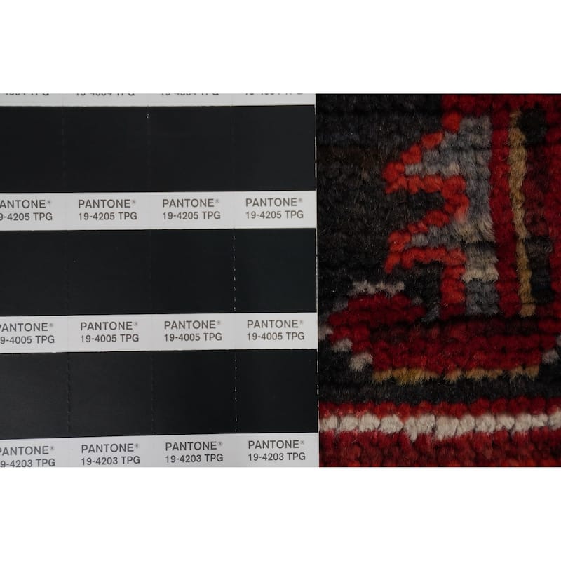 Hand Knotted Oriental 100% Wool Carpet Traditional Medallion Red Heriz Area Rug - 10' 8'' X 7' 11''