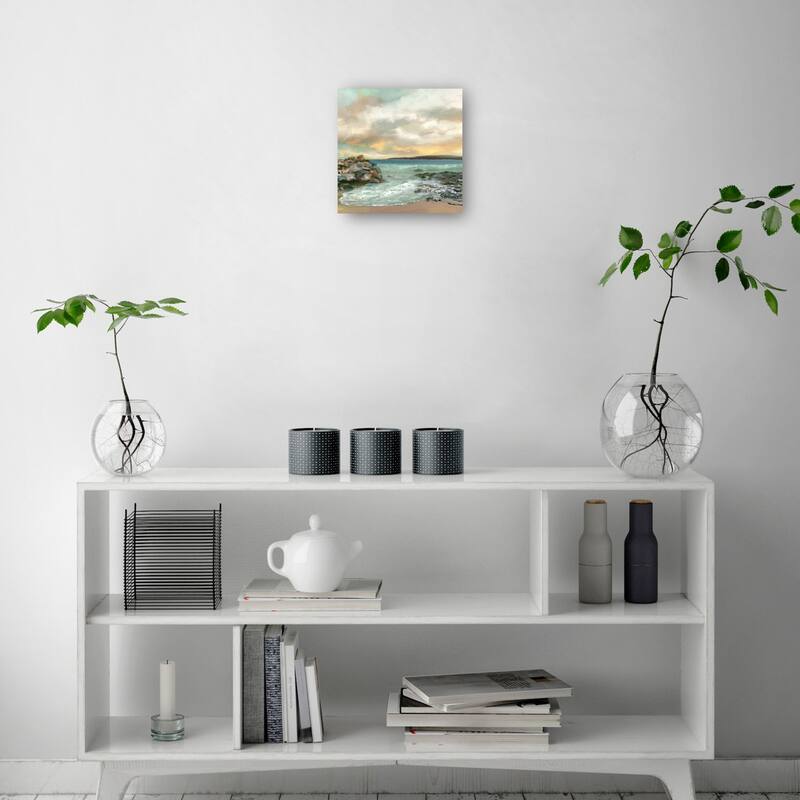 Secret Cove Square By Studio Arts Canvas Art Print