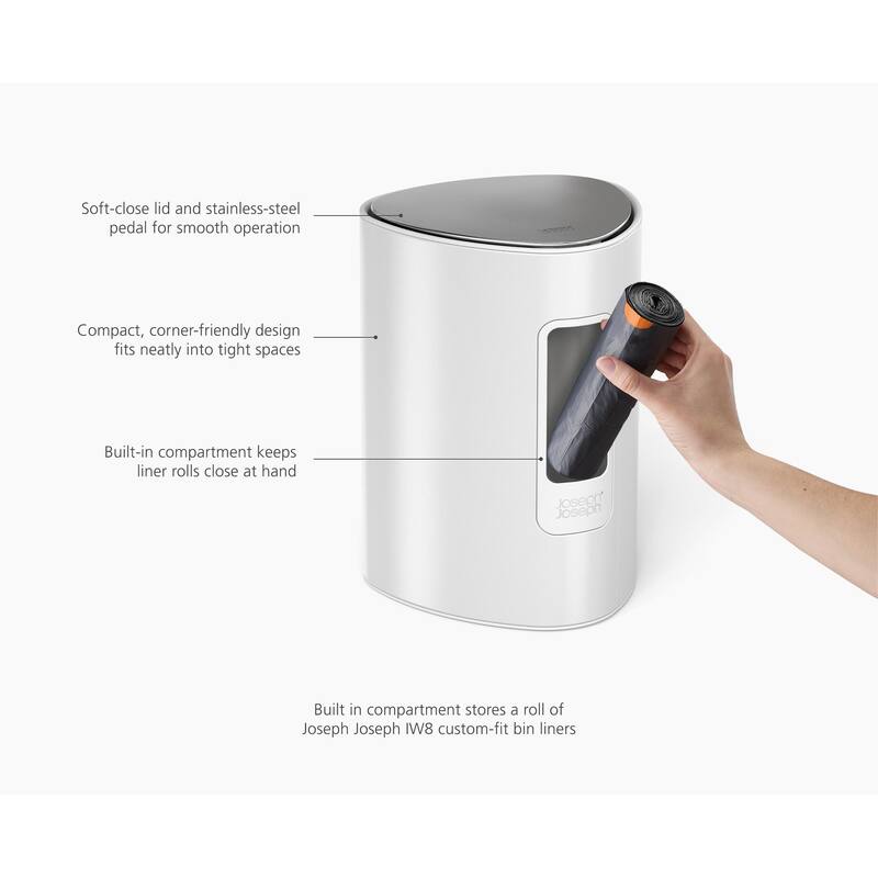 Joseph Joseph EasyStore 5-liter Pedal Trash Bin