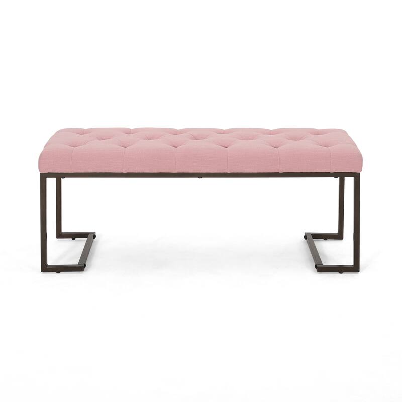 Galileo Modern Fabric Bench by Christopher Knight Home