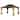 Solid Wood Hardtop Gazebo with Galvanized Steel Double Roof, Netting and Curtains