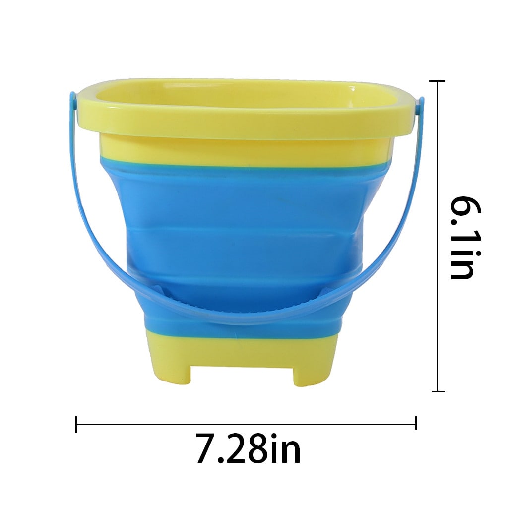 collapsible beach bucket