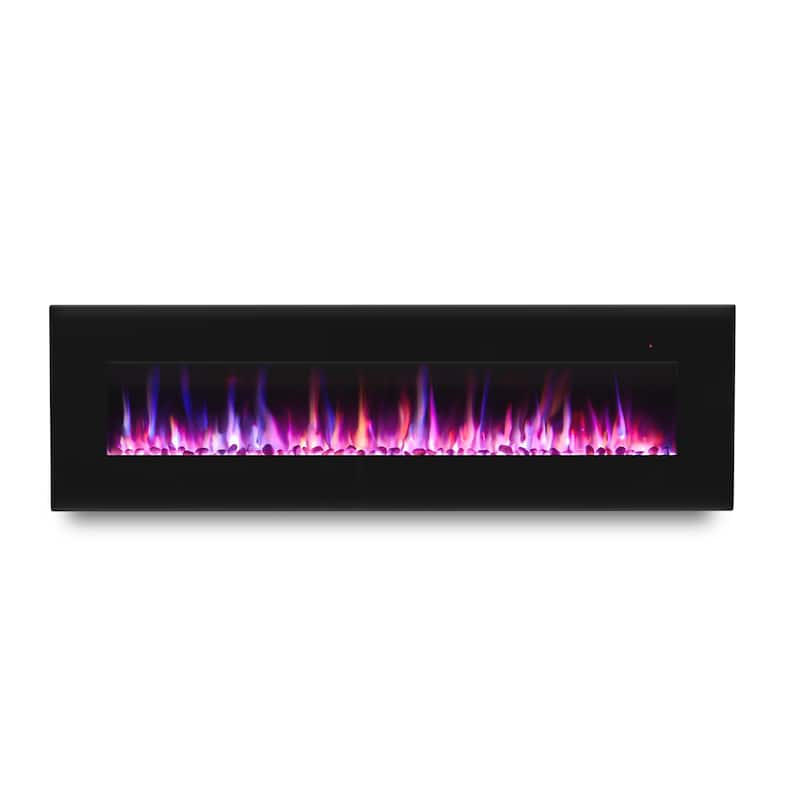 Corretto 72" Electric Wall Fireplace by Real Flame