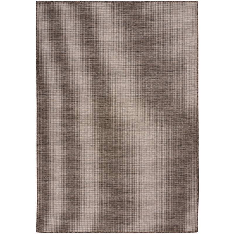 HomeRoots Contemporary Rectangle Outdoor Rug - 5' X 7'
