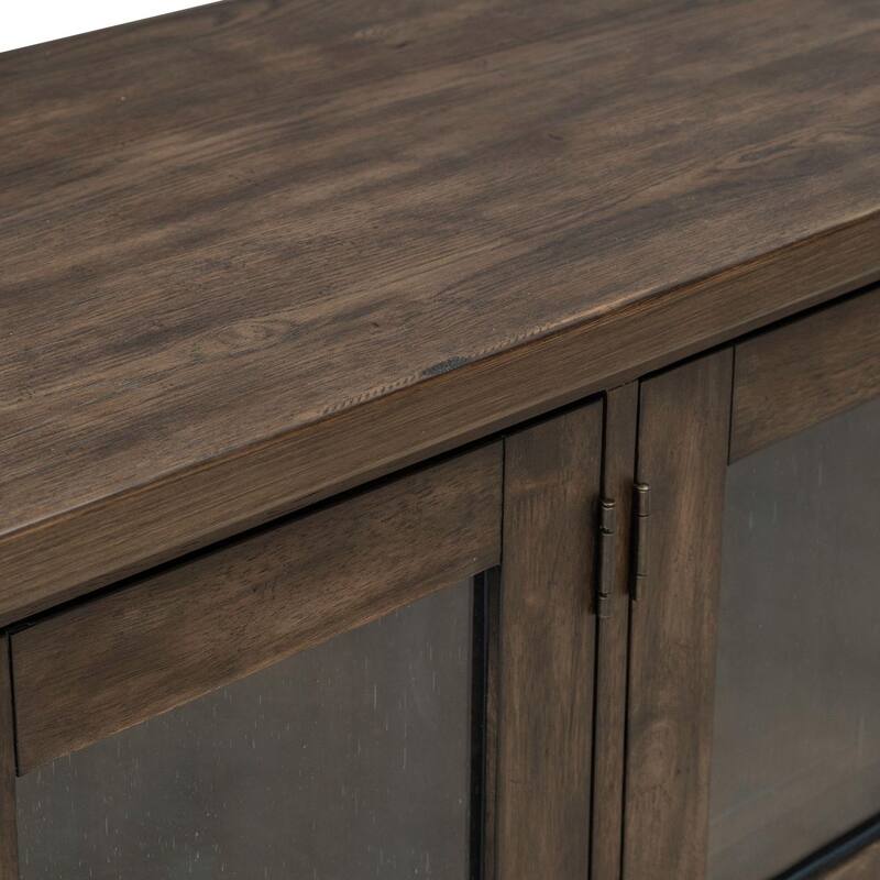 Midland Falls Rustic Brown Buffet 66 Inches