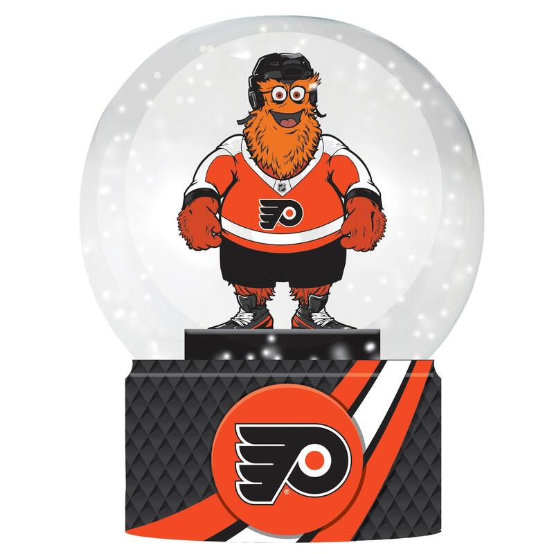 Philadelphia Flyers 5 in. Multicolor Glass Tabletop Snow Globe