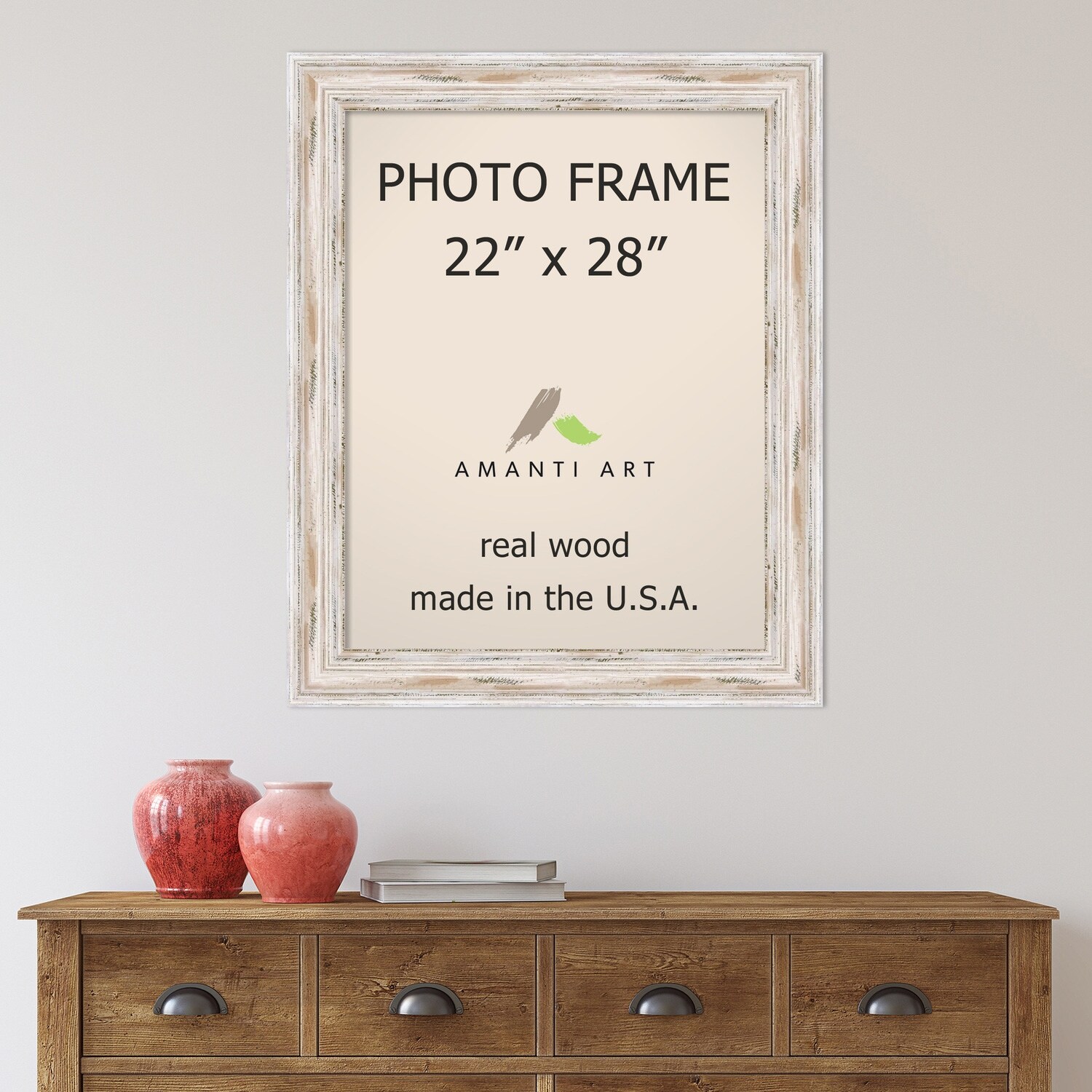 Alexandria Whitewash Photo Frame 8x8, Matted to 4x4' 11 x 11-inch - Bed  Bath & Beyond - 10078527