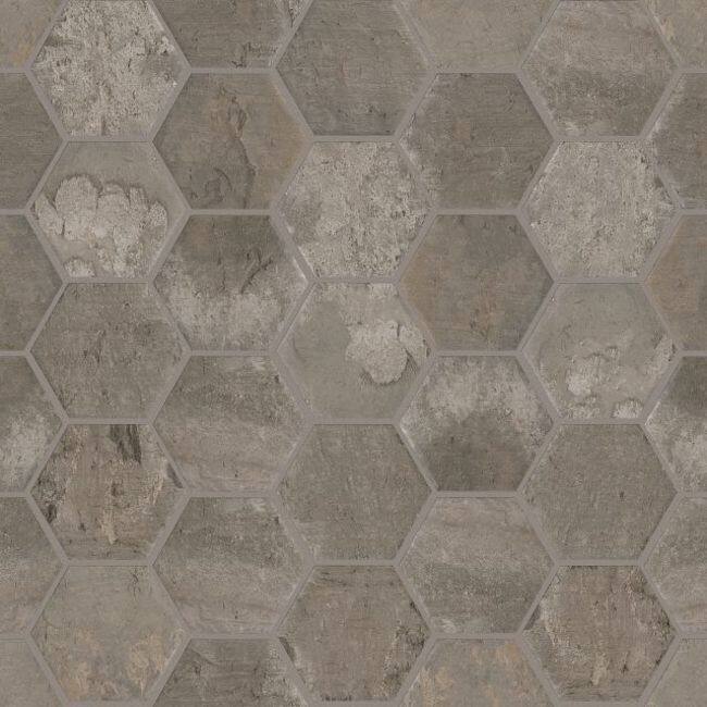 Shaw 571TS City Lights - 6" x 7" Hexagon Floor and Wall Tile -