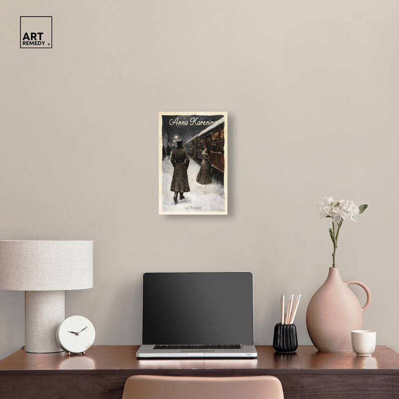 Anna Karenina Canvas by Art Remedy, Gallery Wrapped