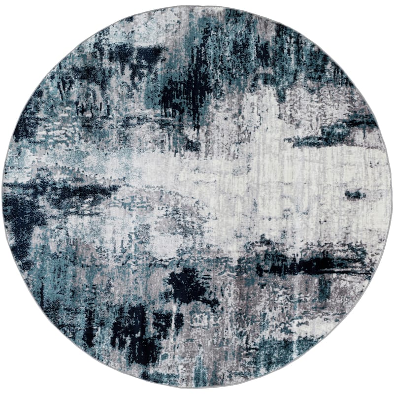 Livabliss Cooke Industrial Abstract Area Rug