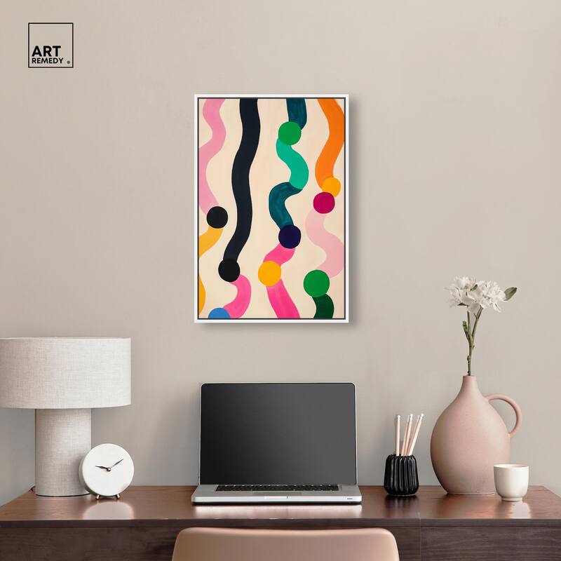 Pearl Colors II Canvas by Art Remedy